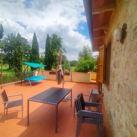 Villetta Con Parco Vicino San Gimignano Colle Val D'Elsa Bagian luar foto