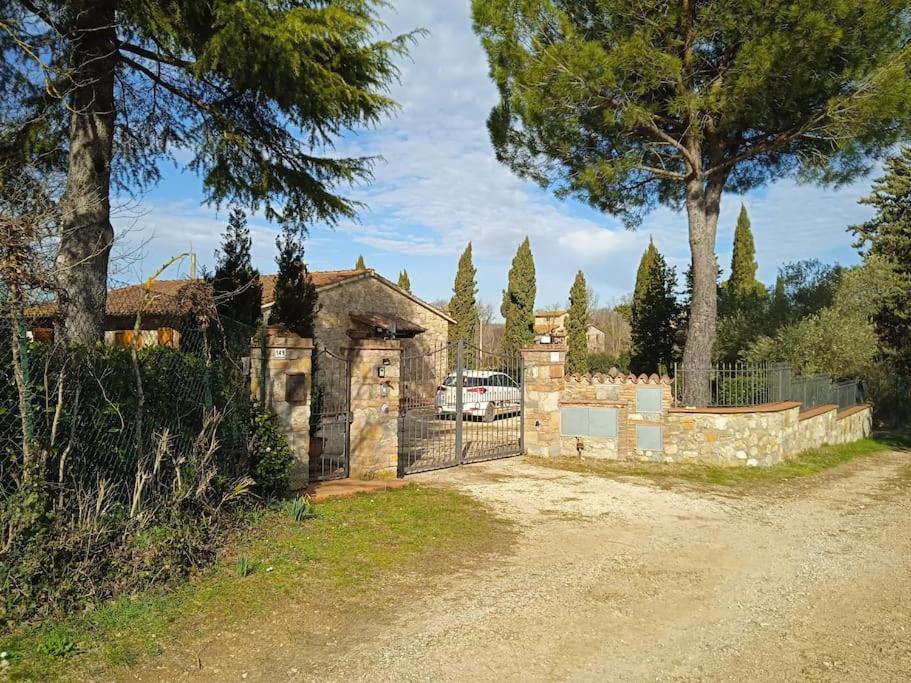 Villetta Con Parco Vicino San Gimignano Colle Val D'Elsa Bagian luar foto