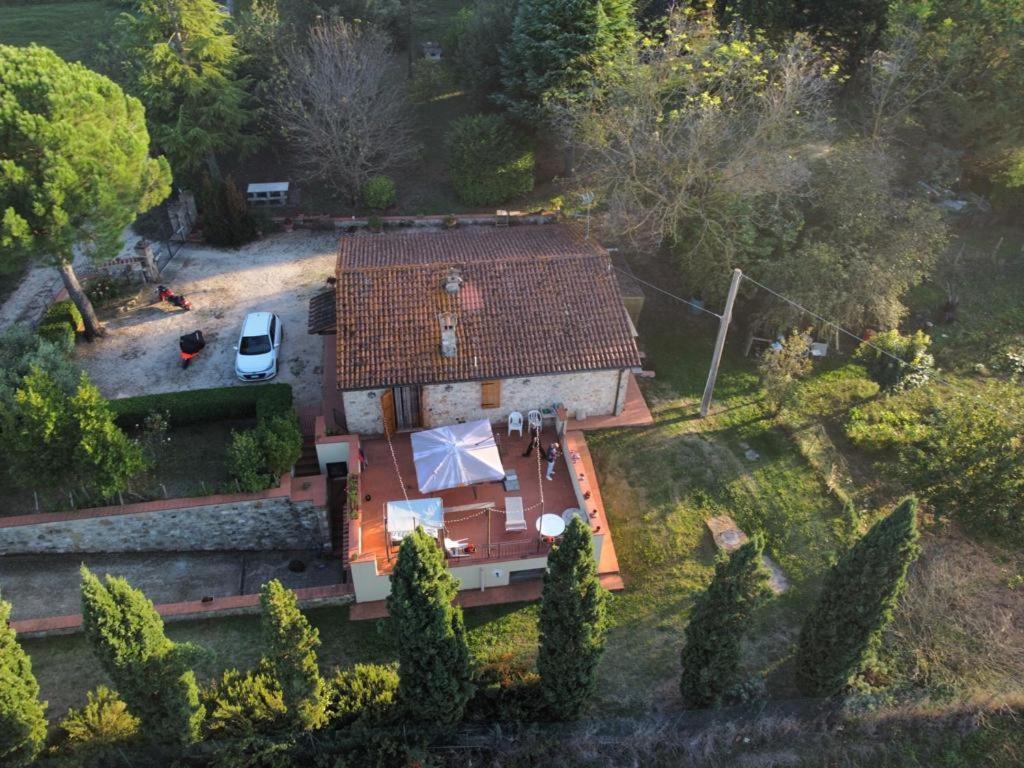 Villetta Con Parco Vicino San Gimignano Colle Val D'Elsa Bagian luar foto
